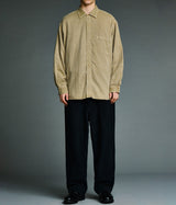 A.PRESSE 2026 Style2 "Vintage Cotton Moleskin Shirts"