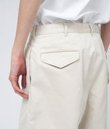 NANAMICA "Double Pleat Chino Shorts"