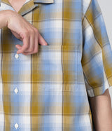 NANAMICA "Open Collar Pique S/S Shirt"