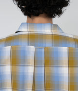 NANAMICA "Open Collar Pique S/S Shirt"