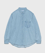 NANAMICA "Regular Collar Light Denim Shirt"