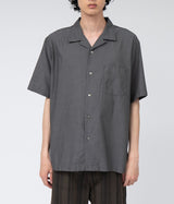NANAMICA "Open Collar Panama S/S Shirt"