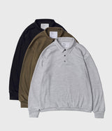 UNTRACE "KNIT POLO SHIRT L/S"
