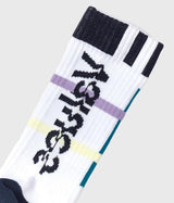 UNTRACE "GEOMETRY TYPOGRAPHY SOCKS"