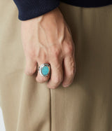 XOLO JEWELRY "Amulet Ring with Turquoise"