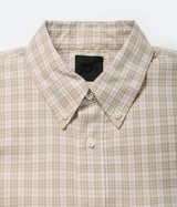 DAIWA PIER39 "TECH BUTTON DOWN SHIRT L/S GREN PLAID"