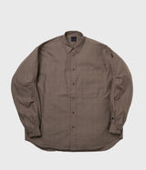 DAIWA PIER39 "TECH REGULAR COLLAR SHIRT L/S GLEN CHECK"