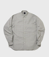 DAIWA PIER39 "TECH REGULAR COLLAR SHIRT L/S GLEN CHECK"