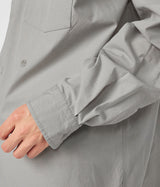 NANAMICA "Regular Collar Wind Shirt"