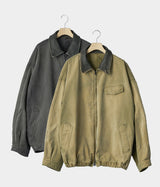 SSSTEIN 25AW "SULFUR DYED WHIP CORD VINTAGE ZIP JACKET"