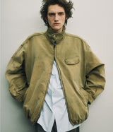 SSSTEIN 25AW "SULFUR DYED WHIP CORD VINTAGE ZIP JACKET"