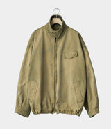 SSSTEIN 25AW "SULFUR DYED WHIP CORD VINTAGE ZIP JACKET"