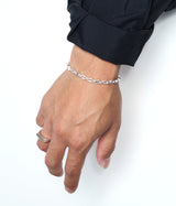 XOLO JEWELRY "Cut Caviar Link Bracelet -5mm-"