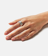 【在庫有/問合せ商品】JILL PLATNER "wavy stack set of 3 ring"