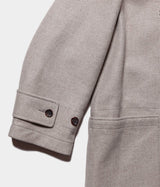 HERILL "Natural cashmere duffle coat"