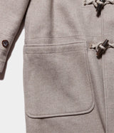 HERILL "Natural cashmere duffle coat"