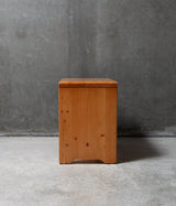 CHARLOTTE PERRIAND "Les Arcs Stool"