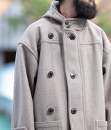 HERILL "Black sheep duffle coat"