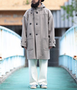 HERILL "Black sheep duffle coat"