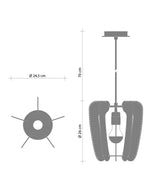 LAFABLIGHT "ARIOCA QADRO PENDANT LAMP"