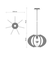 LAFABLIGHT "ECHINO QADRO PENDANT LAMP"