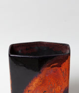 FAT LAVA "Otto Keramik  Vintage Germany Pottery Vase 195"