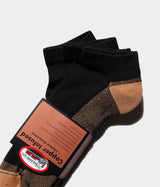 Railroad Sock "MENS COOPER QUARTER 2P"