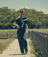 A.PRESSE "Military Denim Trousers"