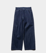 A.PRESSE "Military Denim Trousers"