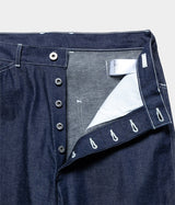 A.PRESSE "Military Denim Trousers"