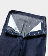 A.PRESSE "Military Denim Trousers"