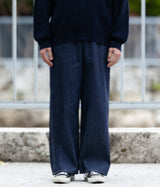 A.PRESSE "Military Denim Trousers"