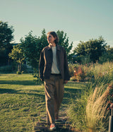 A.PRESSE "Covert Cloth Sports Jacket"