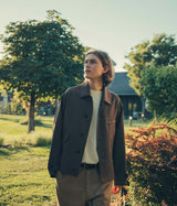 A.PRESSE "Covert Cloth Sports Jacket"