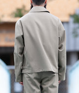 A.PRESSE "Covert Cloth Sports Jacket"