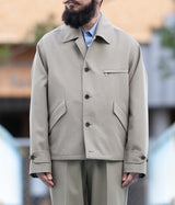 A.PRESSE "Covert Cloth Sports Jacket"