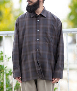 SSSTEIN "OVERSIZED DOWN PAT SHIRT"
