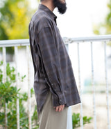 SSSTEIN "OVERSIZED DOWN PAT SHIRT"