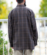 SSSTEIN "OVERSIZED DOWN PAT SHIRT"
