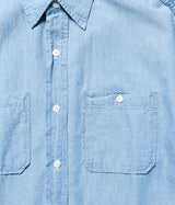 A.PRESSE "Washed Chambray Shirt"