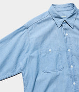 A.PRESSE "Washed Chambray Shirt"