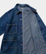 A.PRESSE "Denim Coverall Jacket"