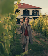 A.PRESSE "Motorcycle Half Coat"