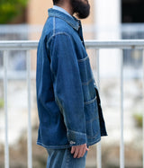 A.PRESSE "Denim Coverall Jacket"