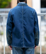 A.PRESSE "Denim Coverall Jacket"