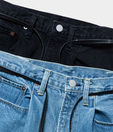 SSSTEIN "VINTAGE REPRODUCTION WIDE TUCK DENIM"