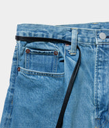 SSSTEIN "VINTAGE REPRODUCTION WIDE TUCK DENIM"