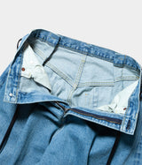 SSSTEIN "VINTAGE REPRODUCTION WIDE TUCK DENIM"