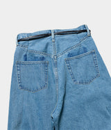 SSSTEIN "VINTAGE REPRODUCTION WIDE TUCK DENIM"