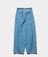 SSSTEIN "VINTAGE REPRODUCTION WIDE TUCK DENIM"